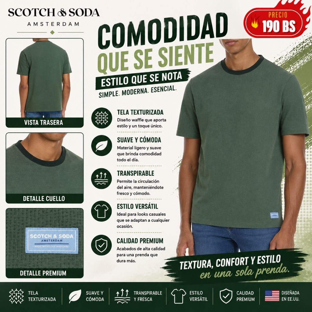 Polera Scotch Soda