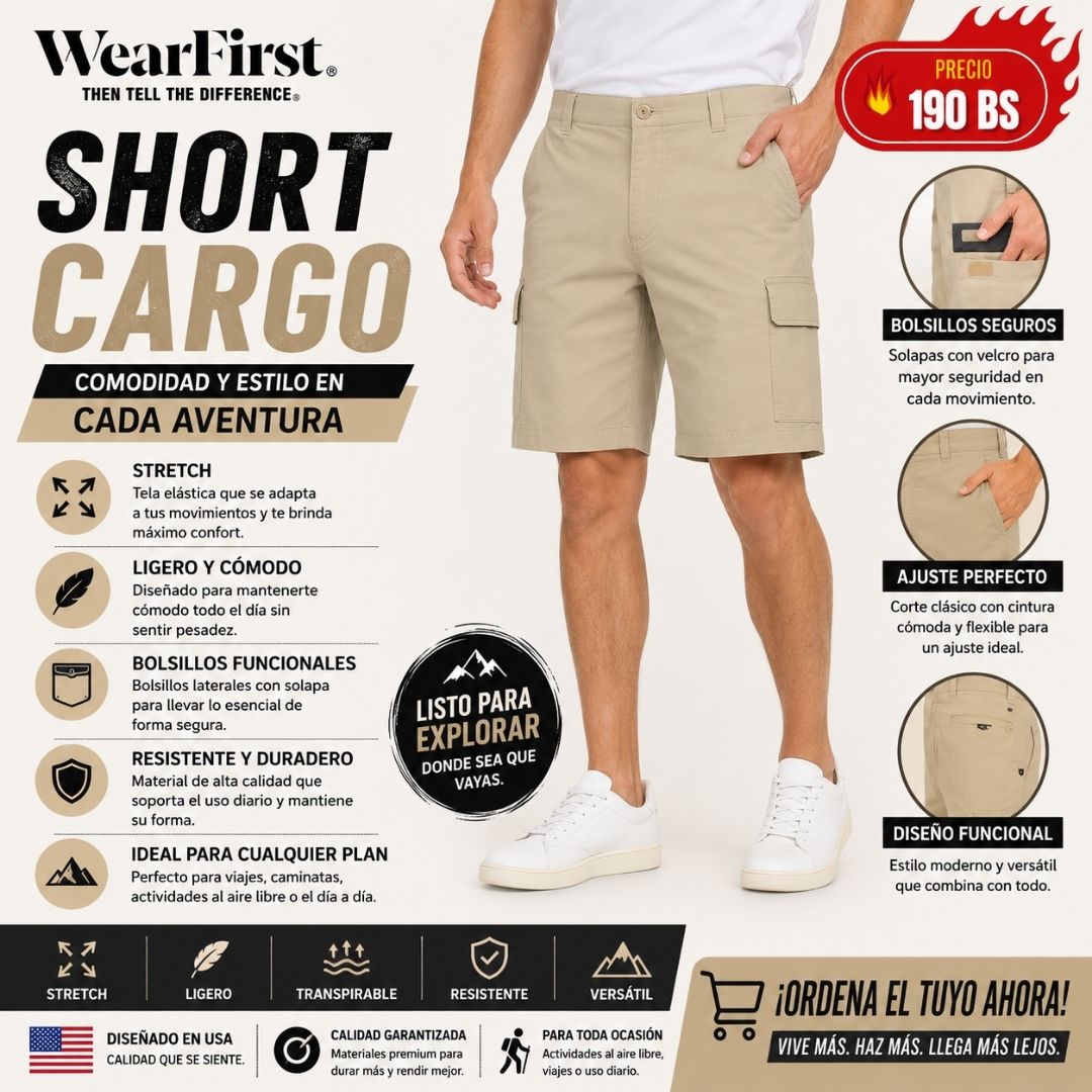 Bermuda Cargo WearFirst