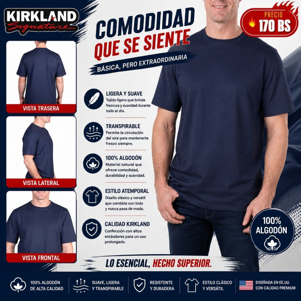 Polera Kirkland Signature