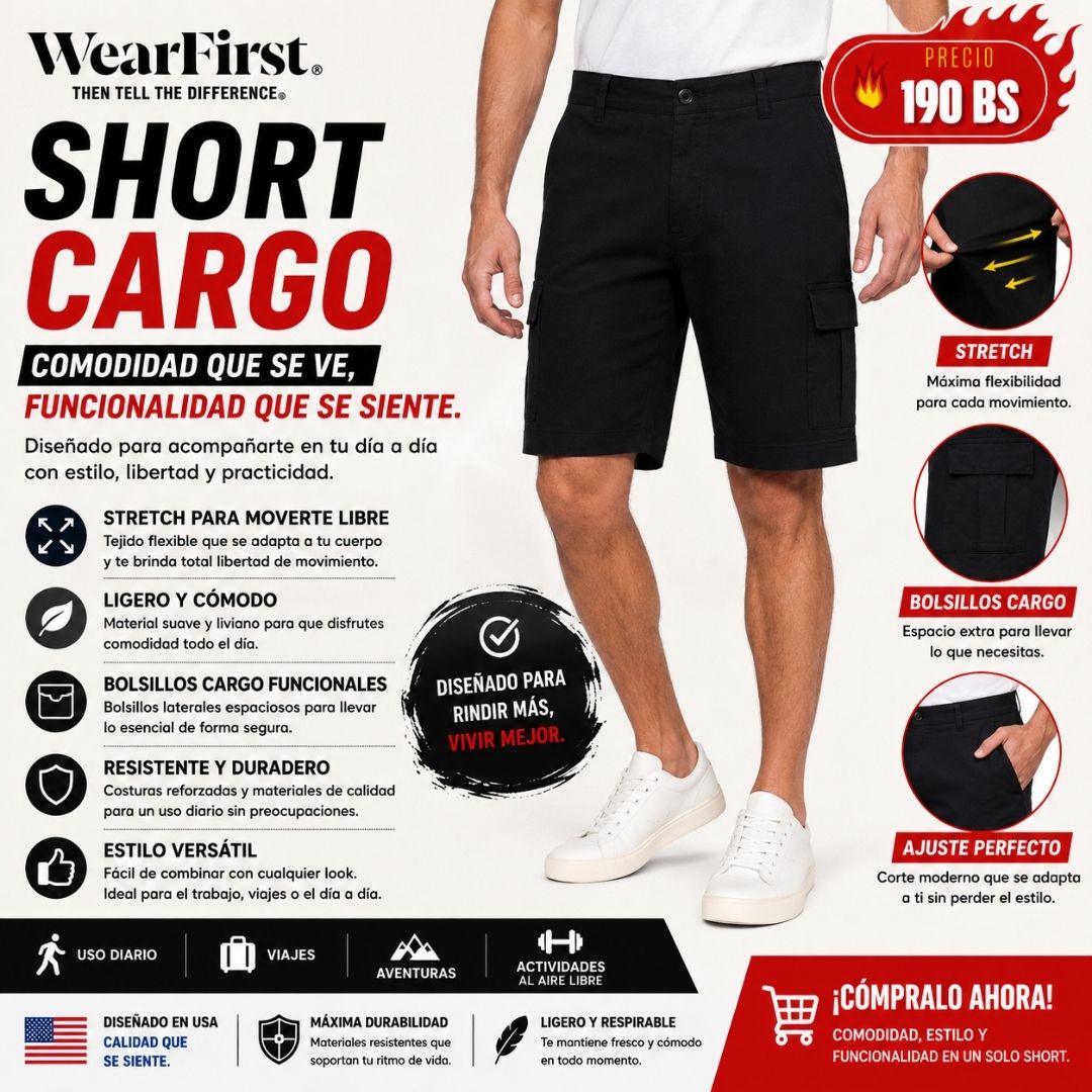 Bermuda Cargo WearFirst