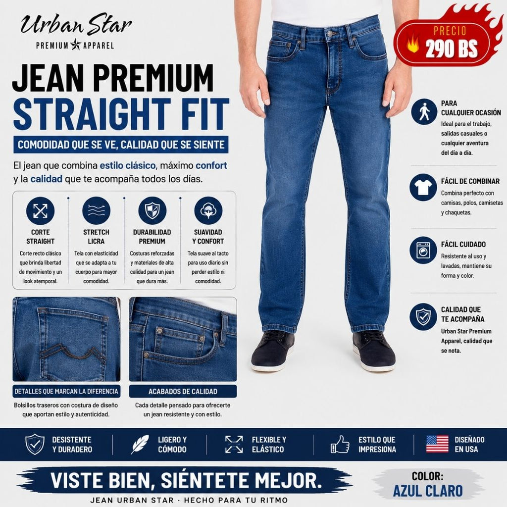 Pantalon Jean Urban Star