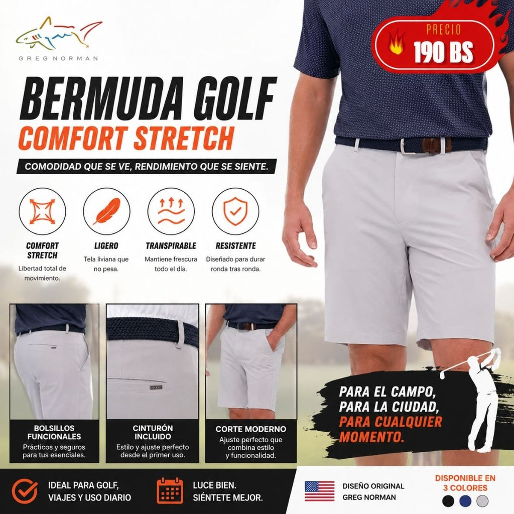 Bermudas Golf GregNorman