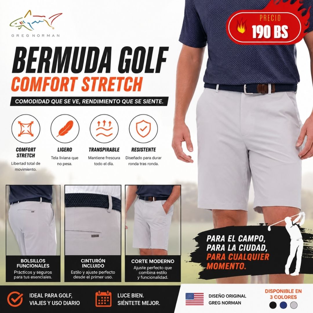 Bermudas Golf GregNorman