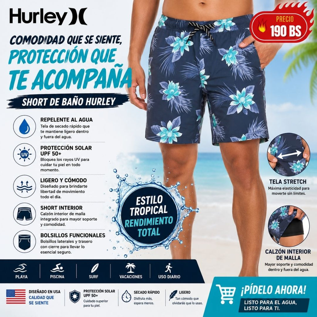 Bañador Hurley