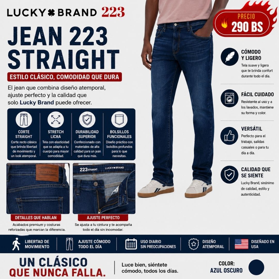 Pantalon Jean Lucky Brand 223