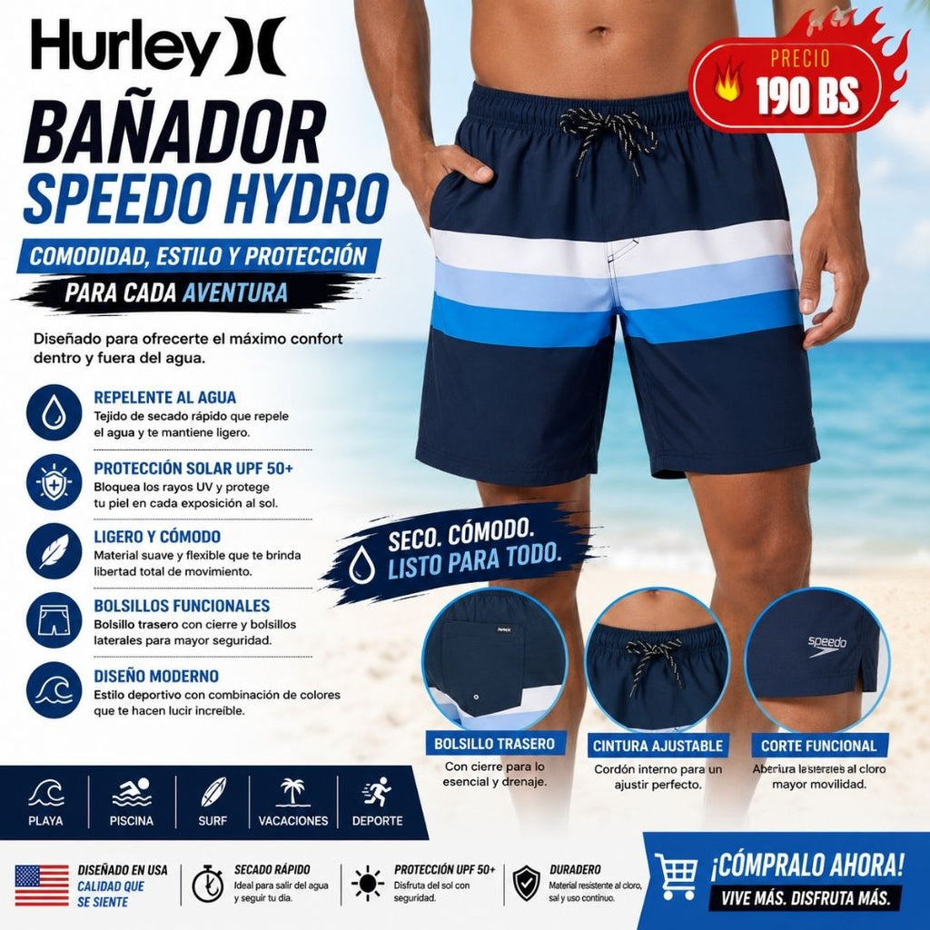 Bañador Hurley Hydro
