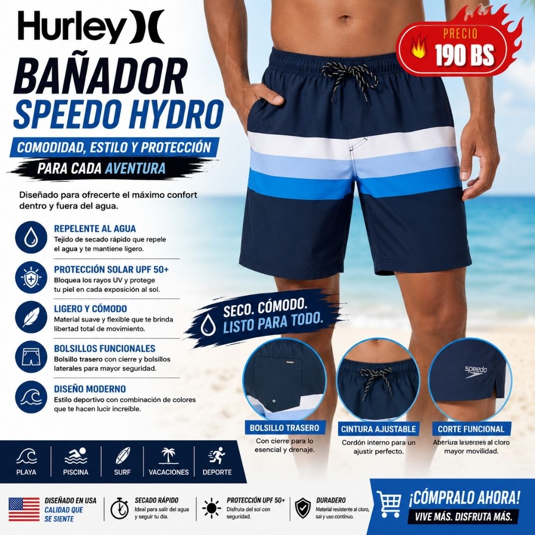 Bañador Hurley Hydro