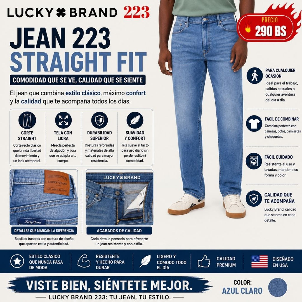 Pantalon Jean Lucky Brand 223
