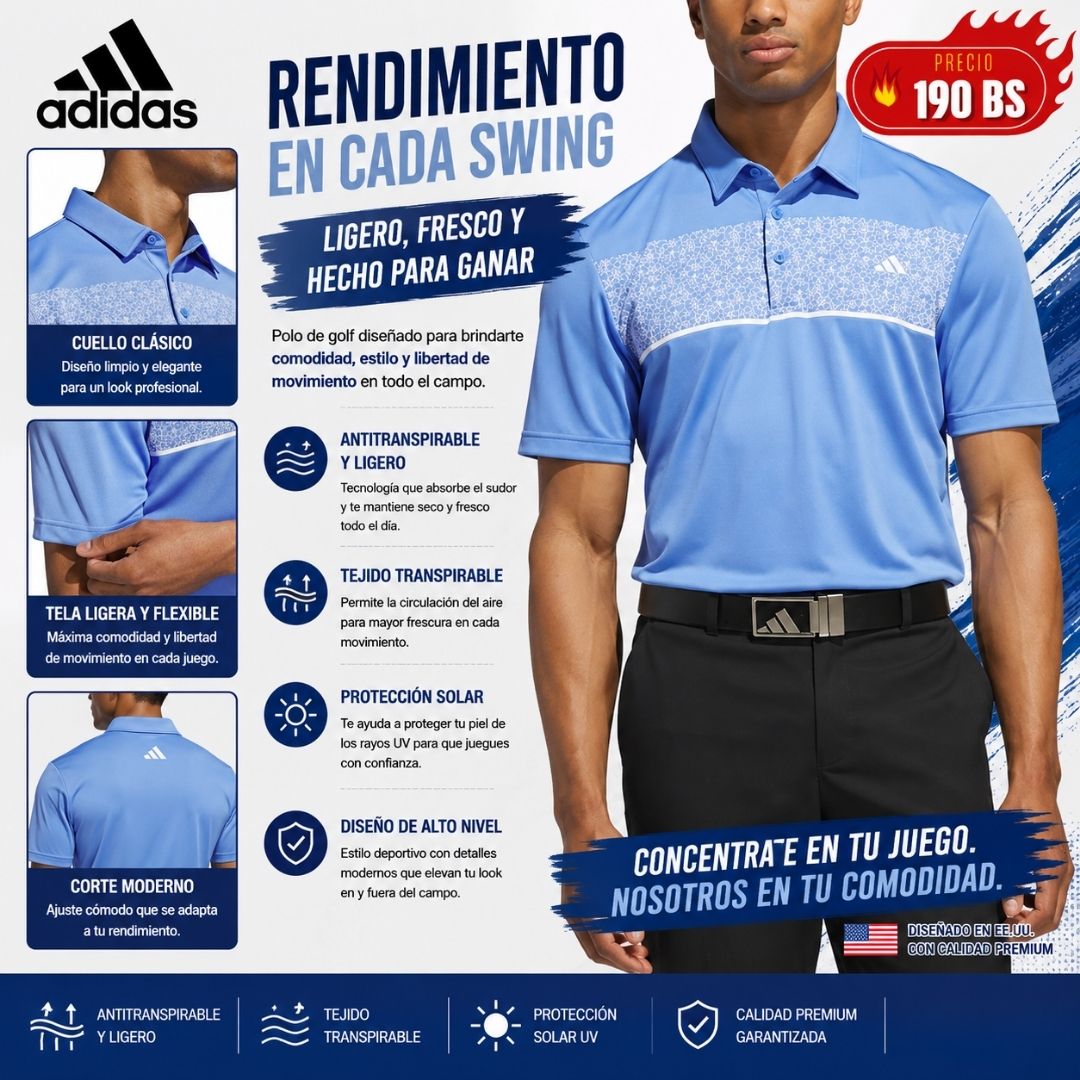 Polo Golf Adidas