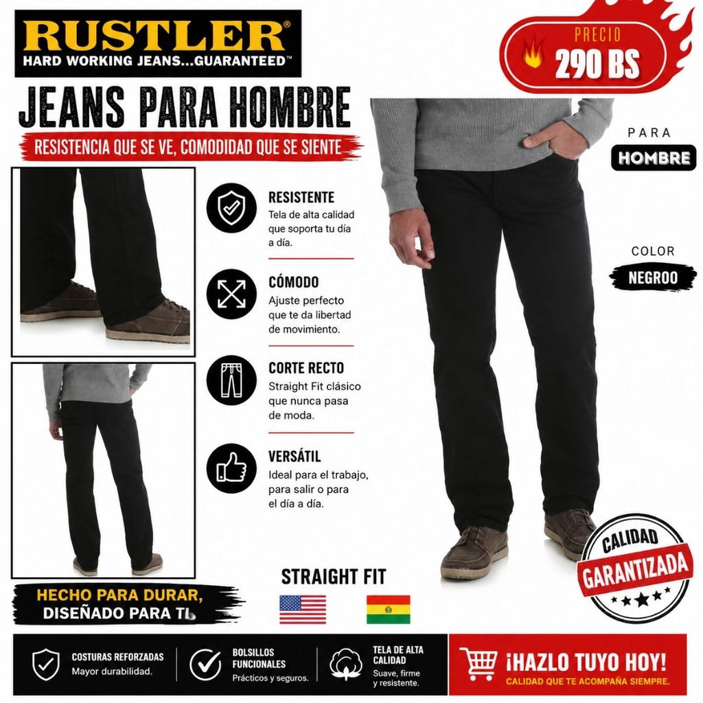 Pantalon Jean Rustler