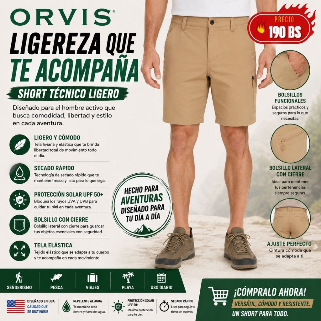 Short Tecnico Orvis