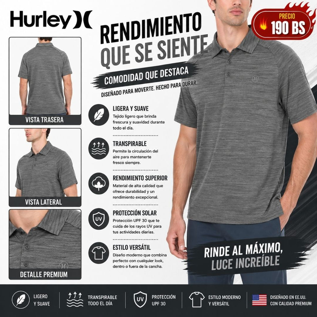 Polo Hurley Performance