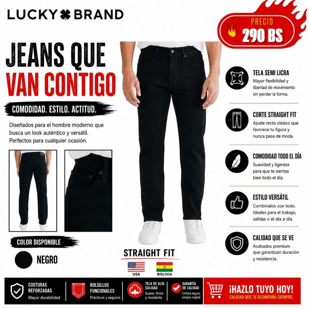 Pantalon Jean  Lucky Brand