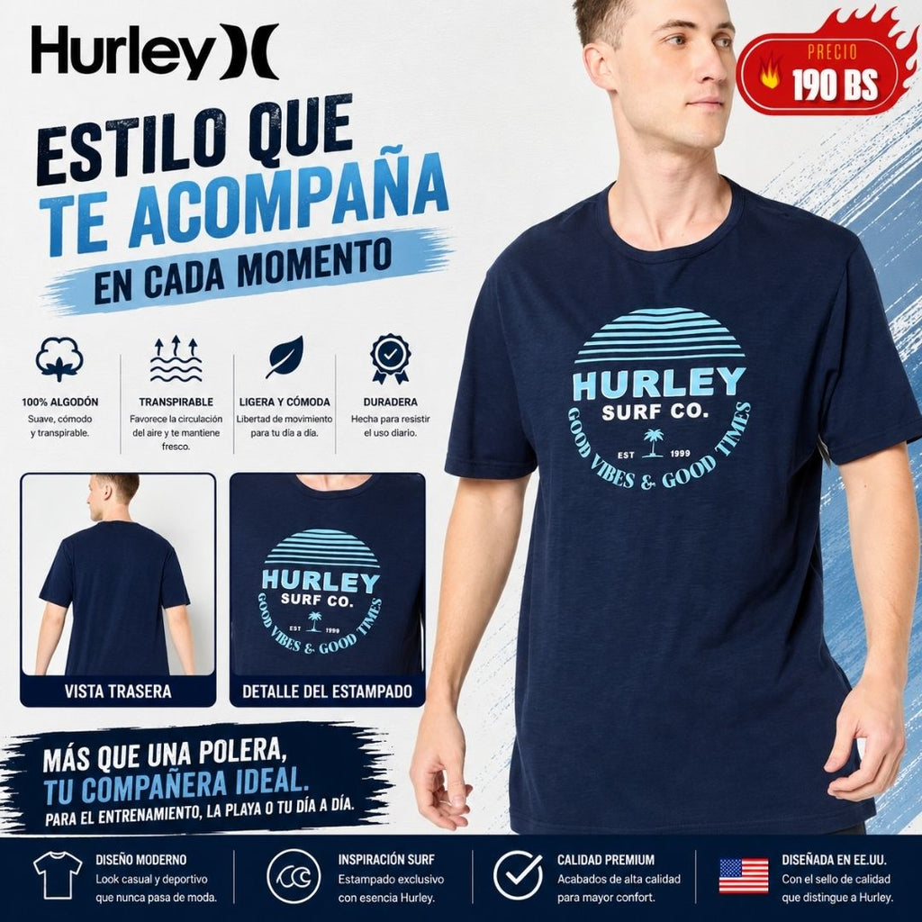 Polera Hurley Supply Co