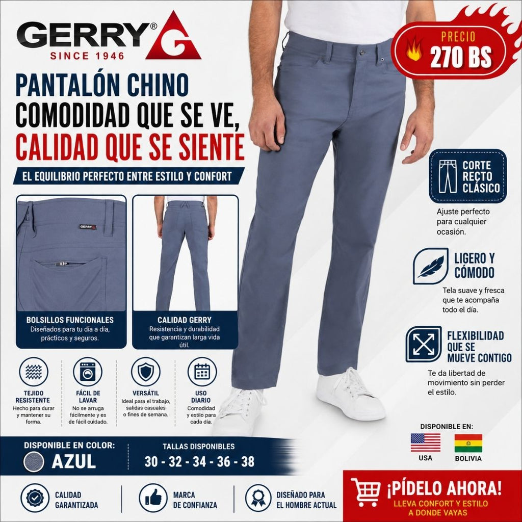 Pantalon Chino Gerry