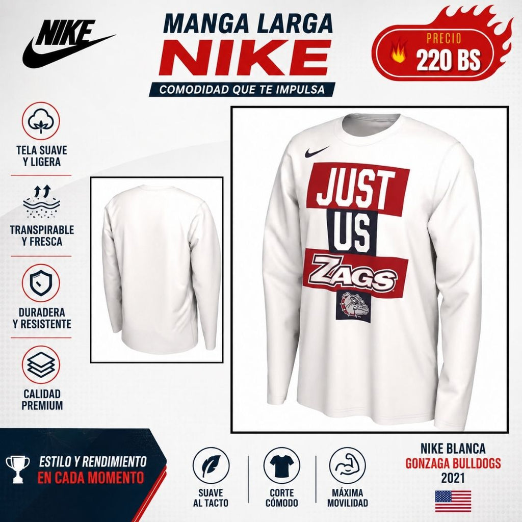Manga Larga Nike