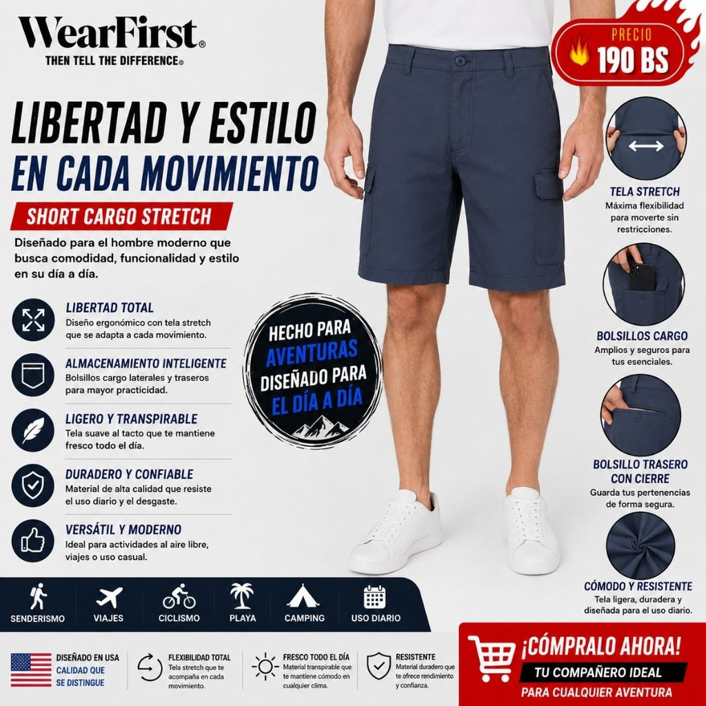 Bermuda Cargo WearFirst