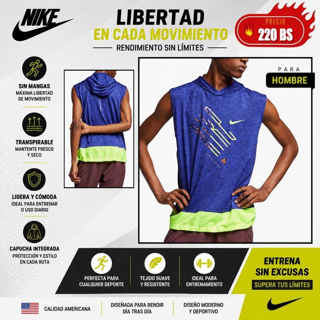 Solera Nike Deportiva con Capucha
