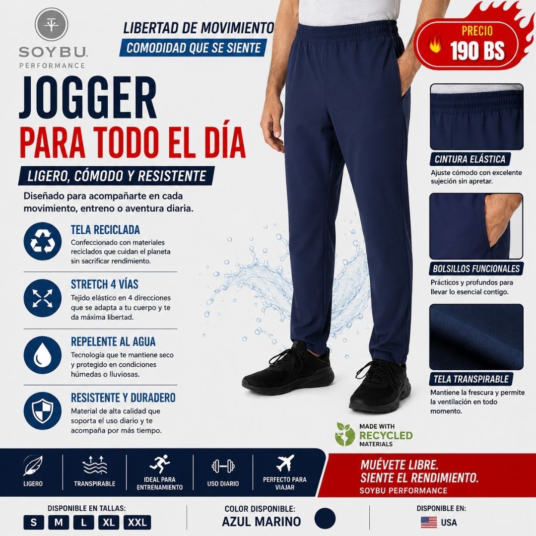 Jogger Deportivo SoyBU