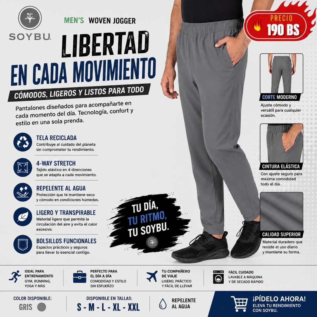 Jogger Deportivo SoyBU