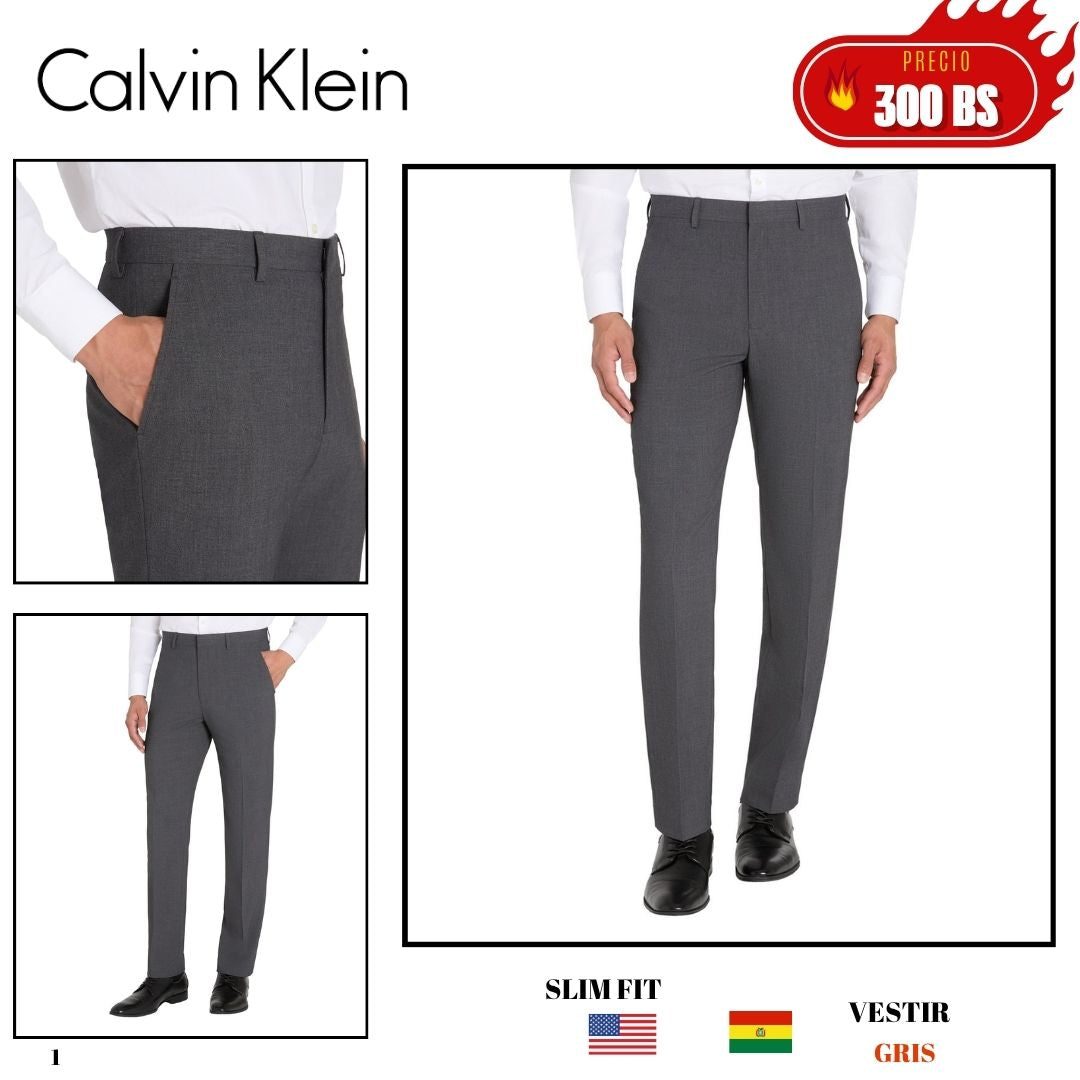 Pantalon de Vestir CalvinKlein Slim Fit