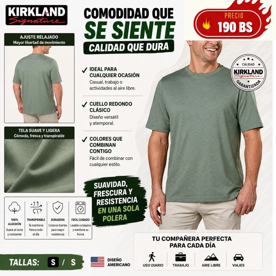 Polera Kirkland Signature