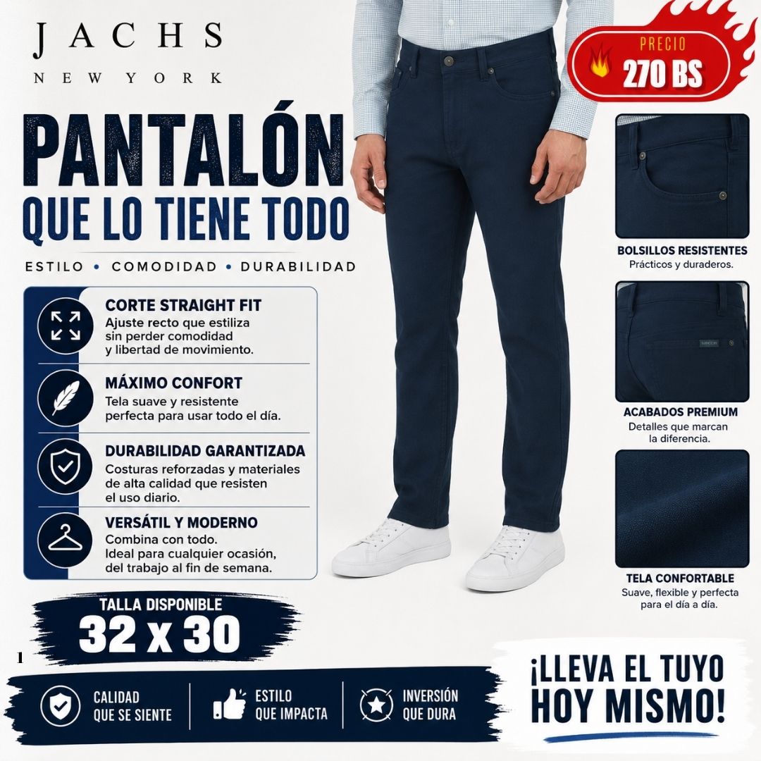 Pantalon Jachs NewYork Azul
