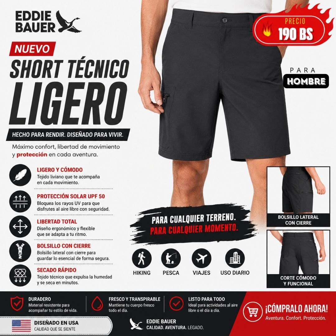 Bermuda Tecnica EddieBauer