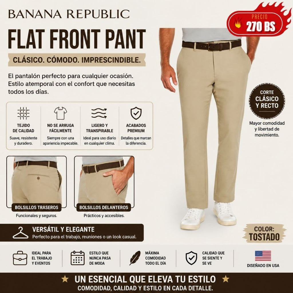 Pantalon de vestir BananaRepublic Beige