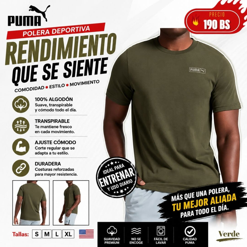 Polera Puma Deportiva