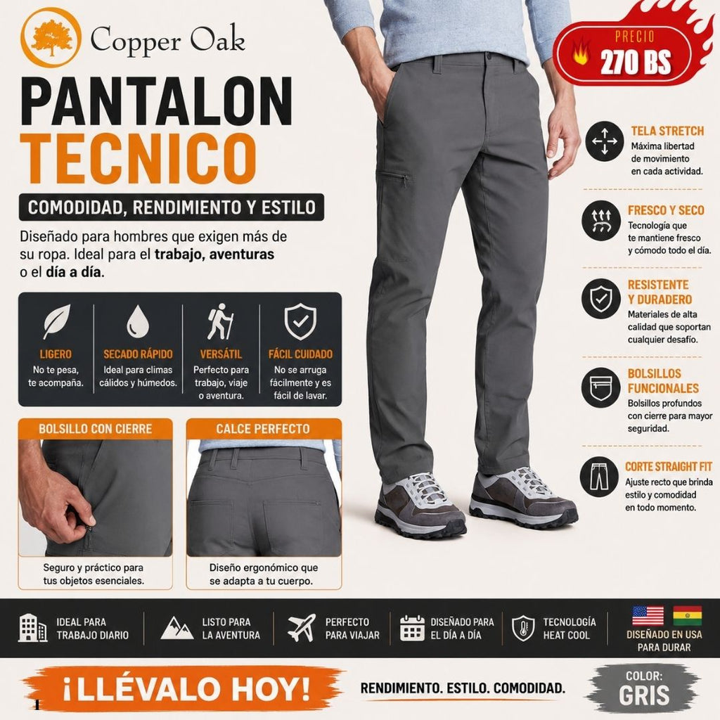 Pantalón técnico Copper Oak