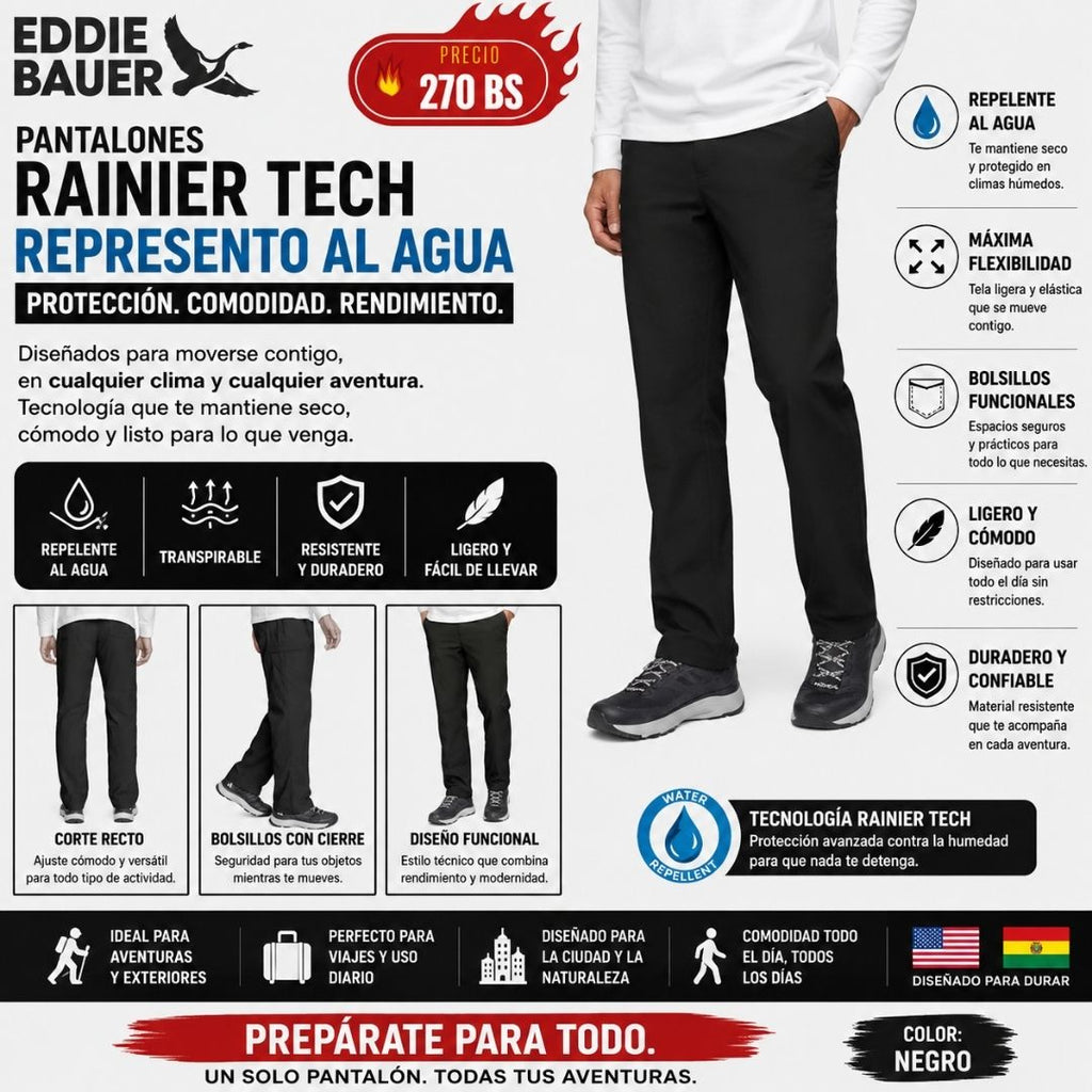 Pantalon EddieBauer Rainier Tech