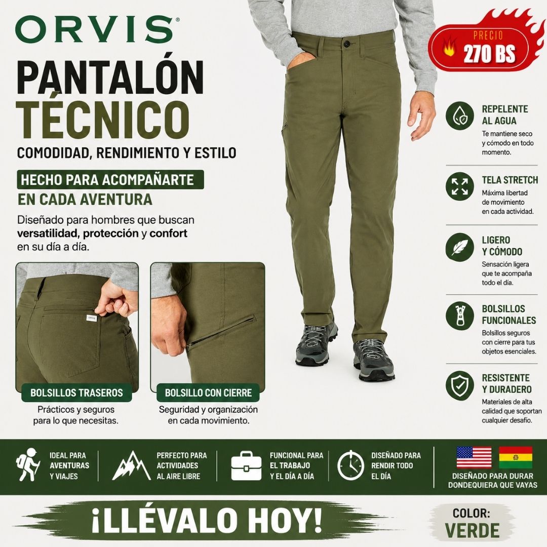 Pantalon tecnico Orvis