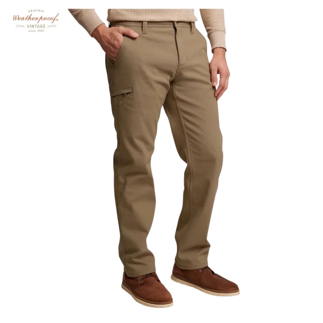 Pantalon Frizado WeatherProof Tostado