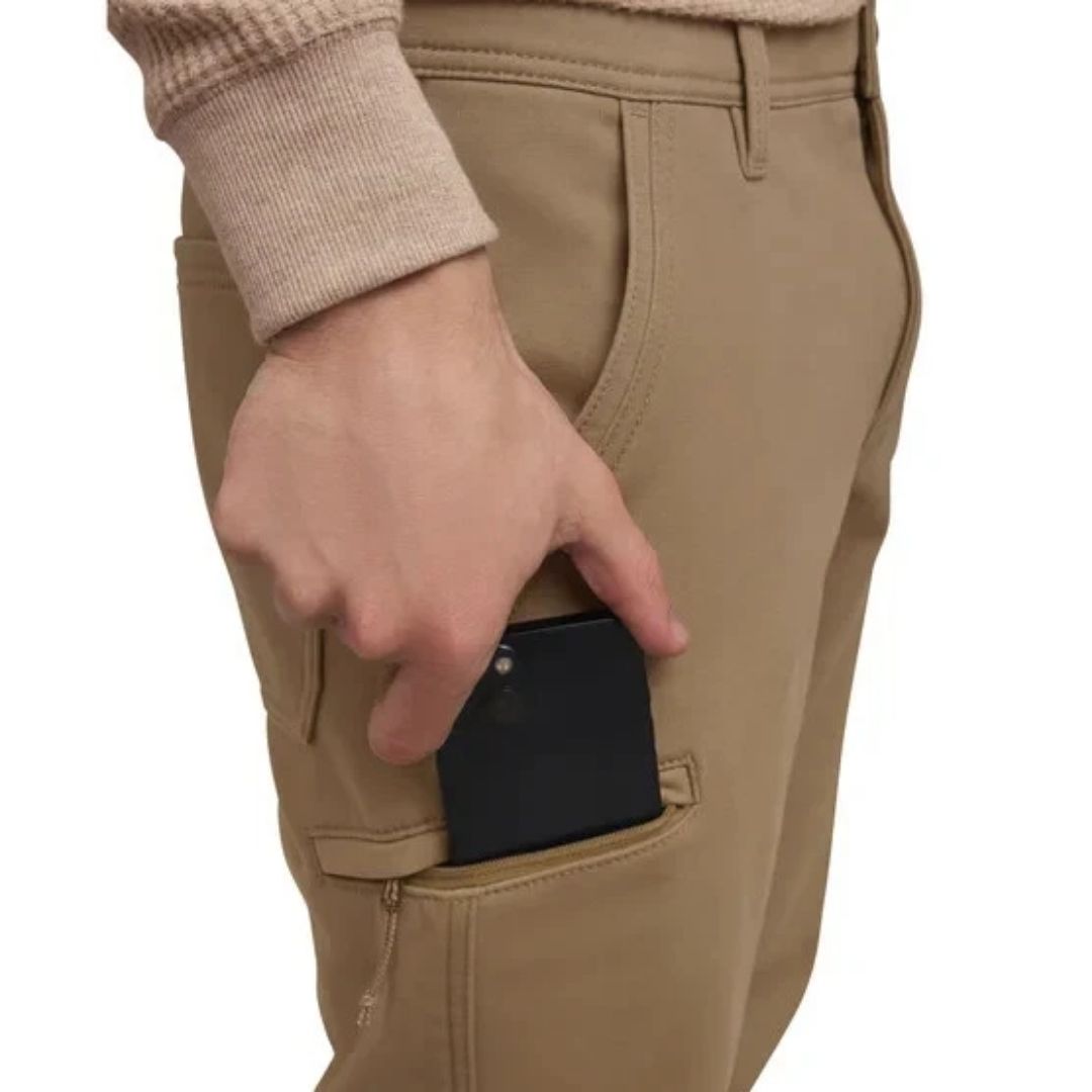 Pantalon Frizado WeatherProof Tostado