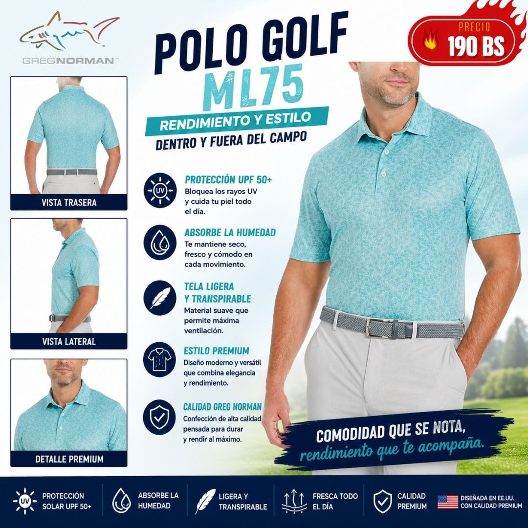 Polo Golf GregNorman