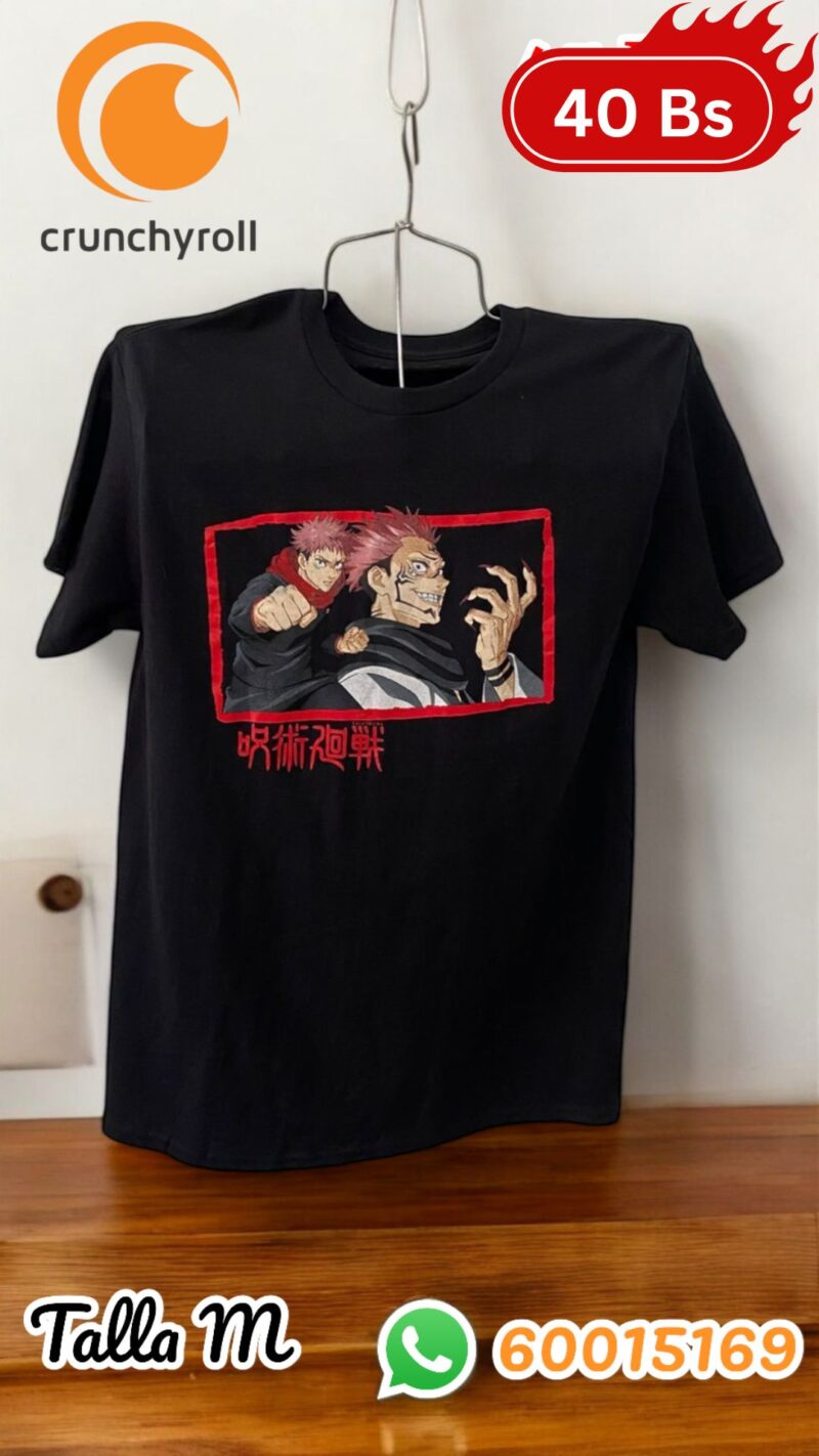 POLERAS DE HOMBRE JUJUTSU KAISEN TALLA M