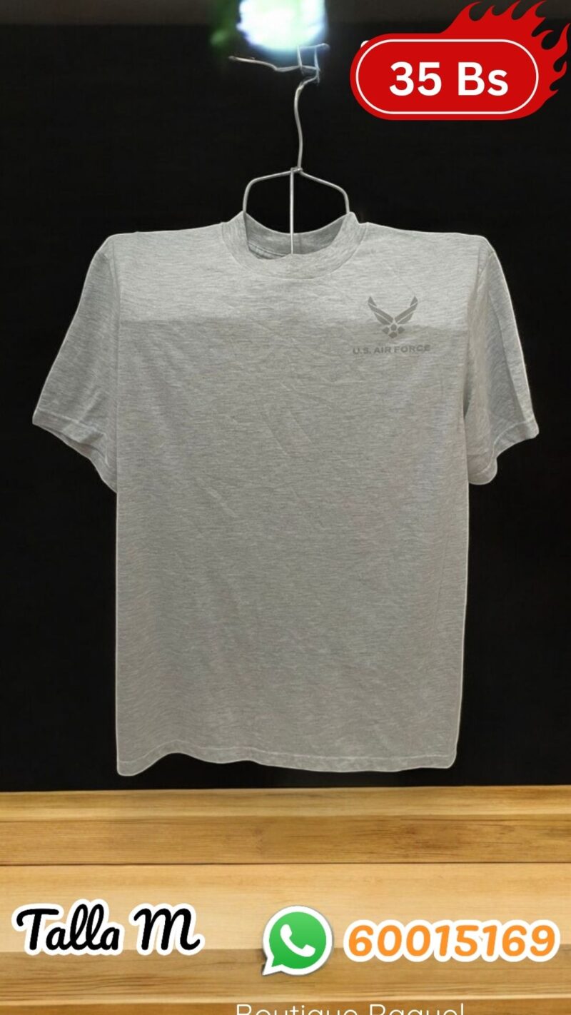 POLERAS DE HOMBRE FUERZA AEREO TALLA M