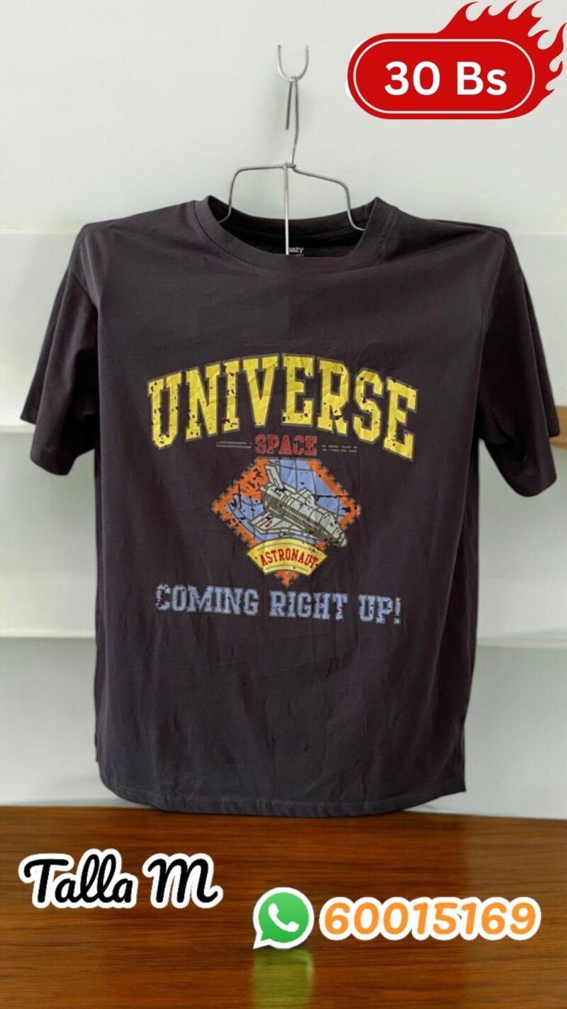 POLERAS DE HOMBRE UNIVERSE TALLA M