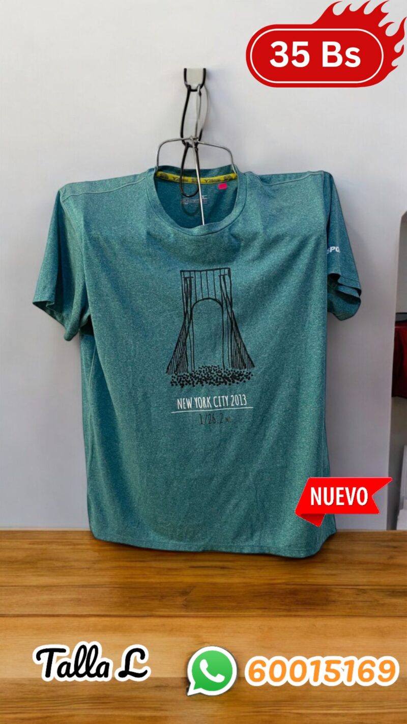 POLERAS DE HOMBRE DEPORTIVA TALLA L