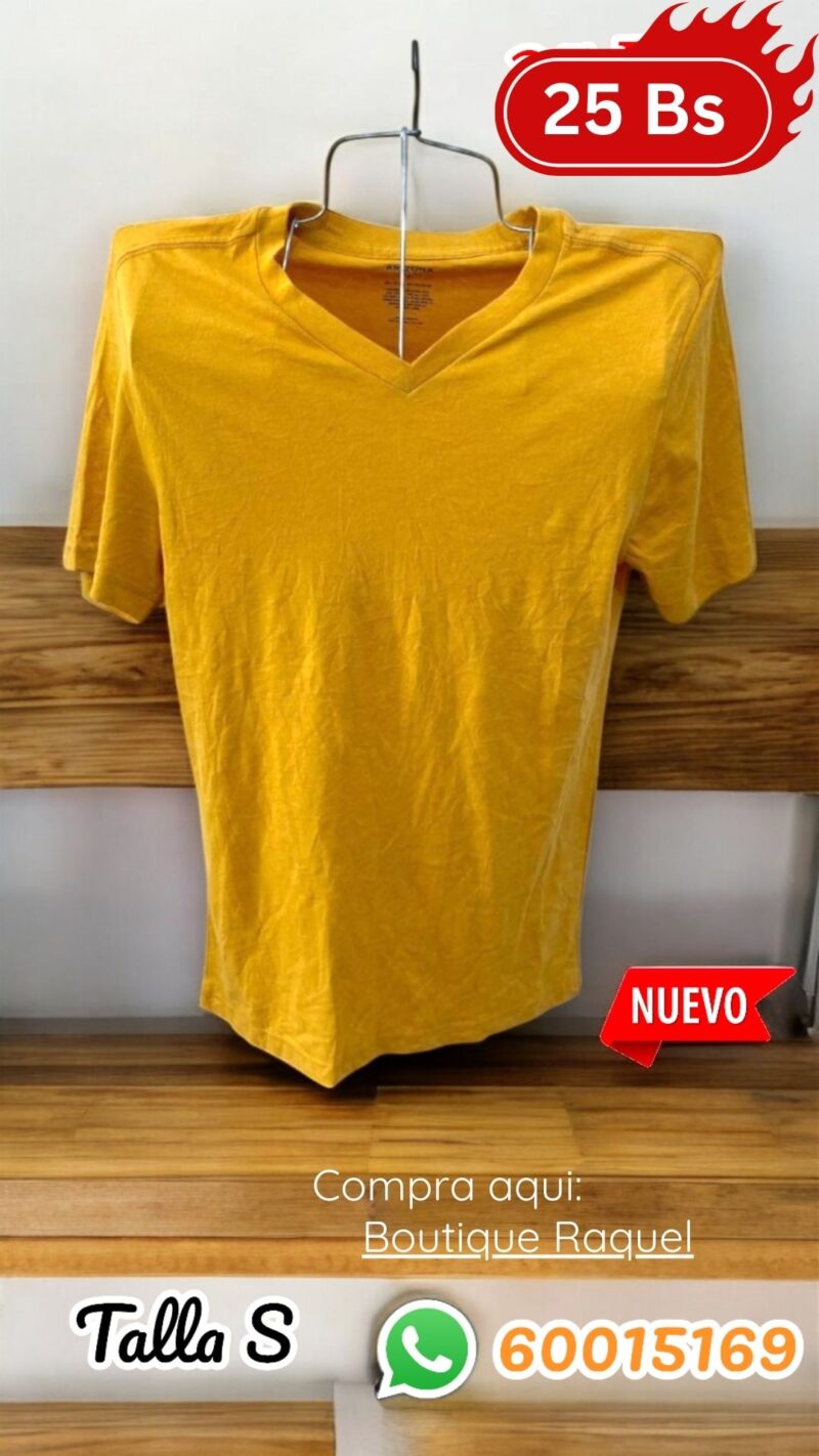 POLERAS DE HOMBRE TALLA S