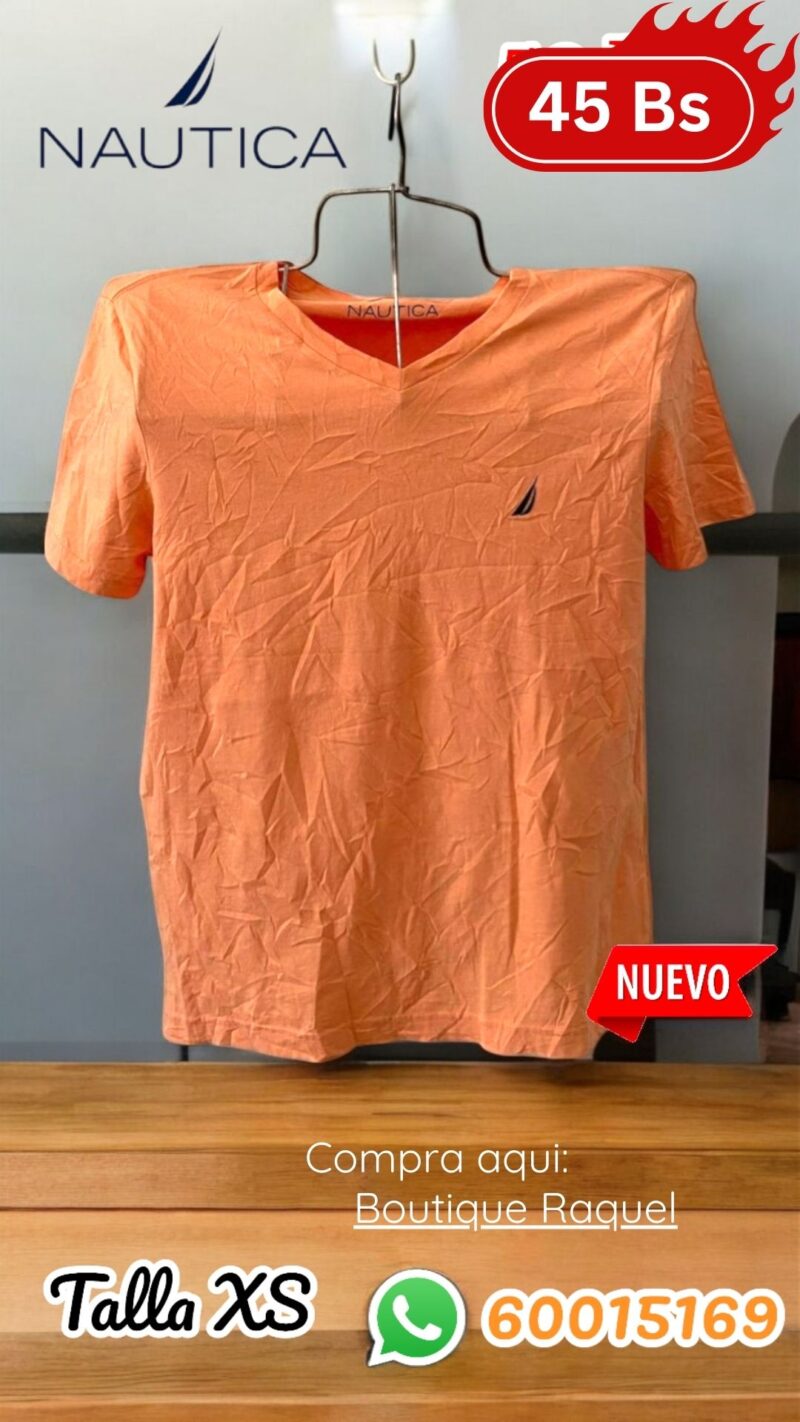 POLERAS DE HOMBRE BASICA NAUTICA TALLA S