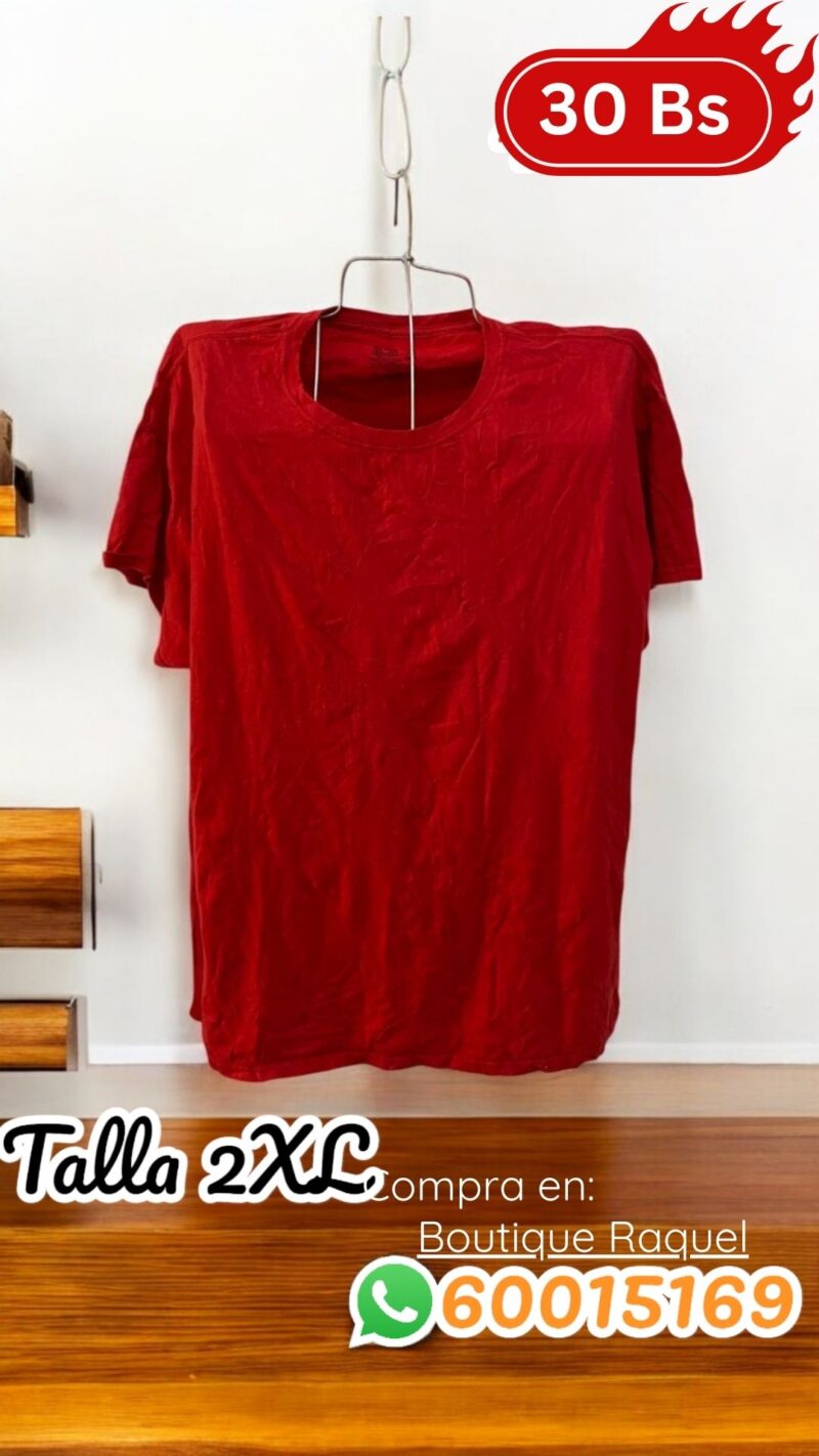 POLERAS DE HOMBRE TALLA 2XL